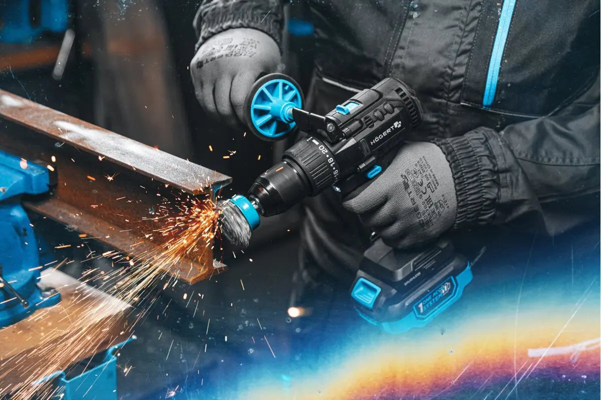 Batteridrill/Slagdrill Børsteløs 80Nm 18V HT2E223-0PD