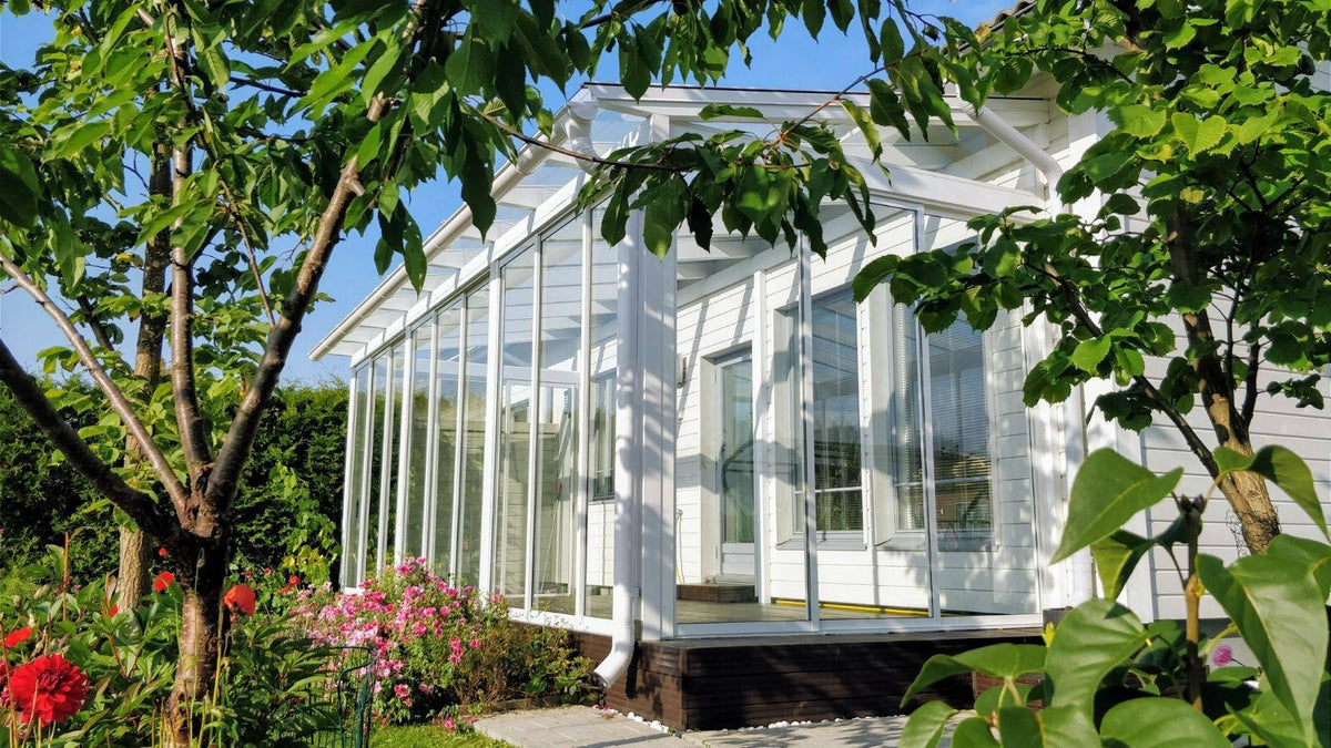 Copal Classic – skyvedører i glass til terrasse på mål