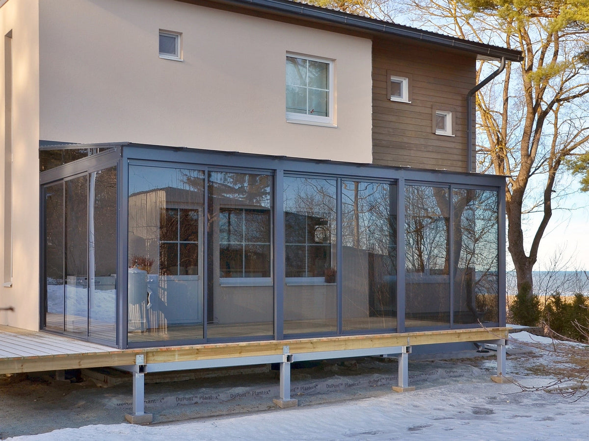 Copal Classic – skyvedører i glass til terrasse på mål