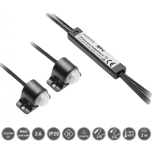 IR-sensor PIR dobbel