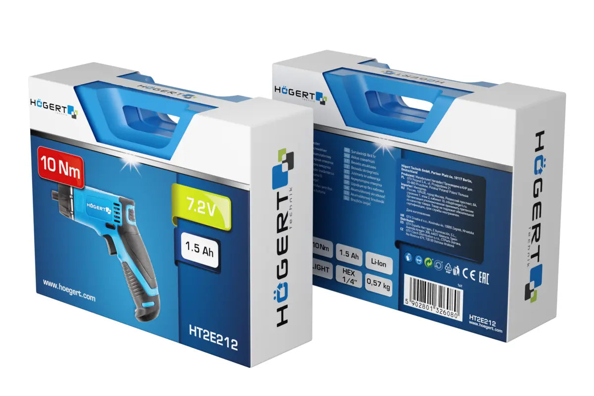 Skrutrekker batteridrevet 7,2V