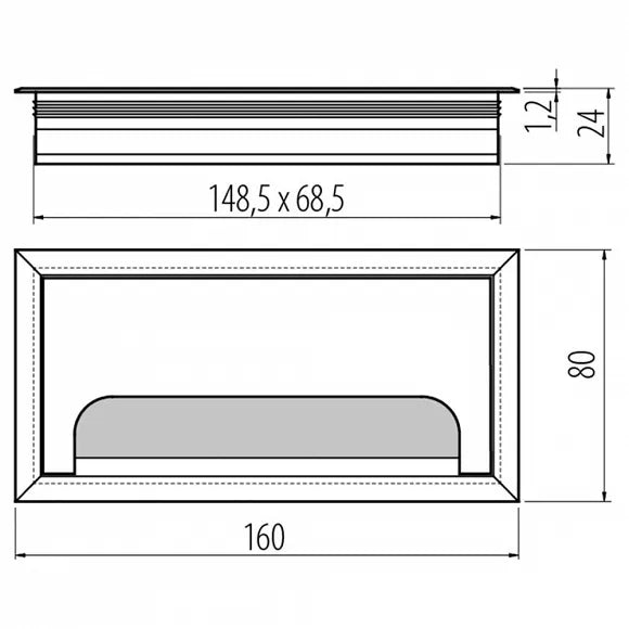 Kabelgjennomføring LB80160