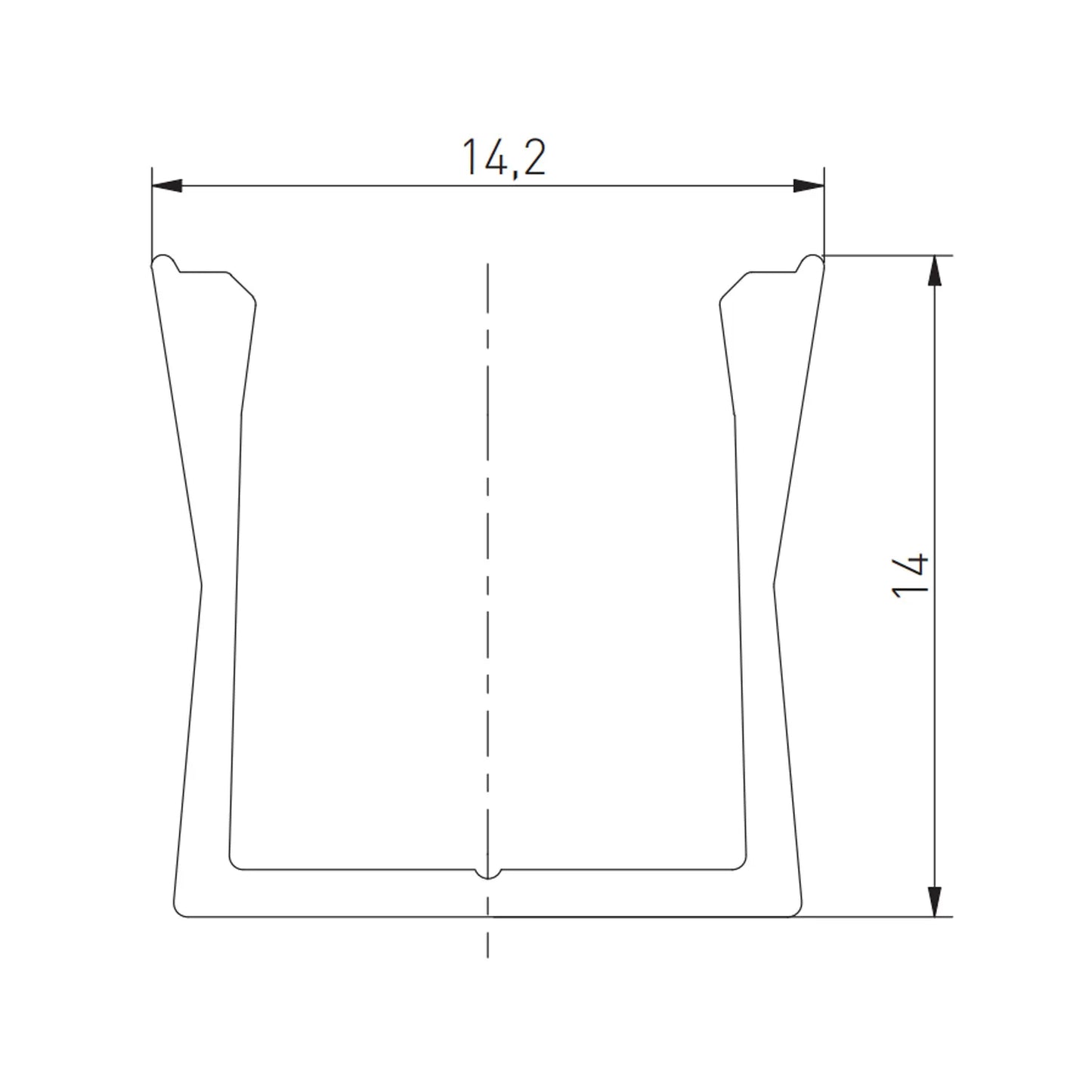 Led profil GLAX MINI