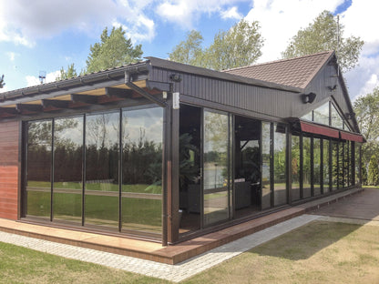 Copal Classic – skyvedører i glass til terrasse på mål