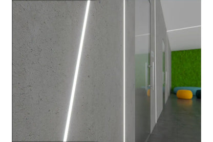 GLAX MINI Aluminiumsprofil for innsparkling linje 3m