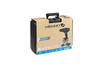 Batteridrill/Bormaskin 50Nm 18V HT2E220-0DD med hurtiglader og batteri inkludert