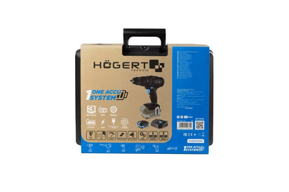 Batteridrill/Bormaskin 50Nm 18V HT2E220-0DD med hurtiglader og batteri inkludert