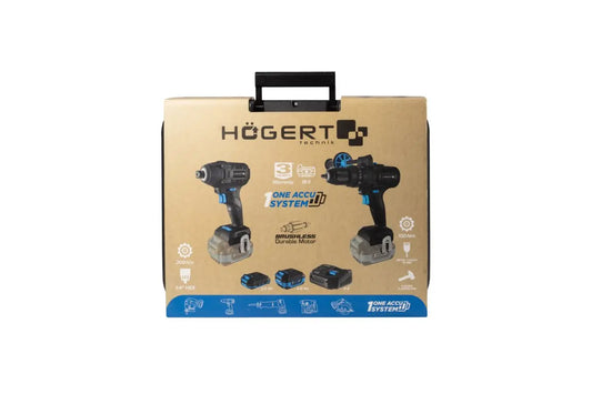 Drill- og Slagskrutrekker Sett – 18V HT2E248-B224IPD