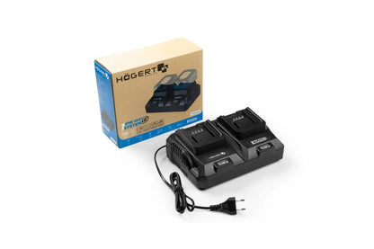 Dobbel Batterilader DUO 8A 18V HT2E283-DC8