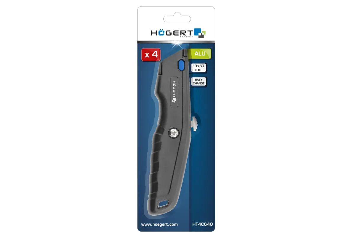 Kniv med trapezblad 1+3